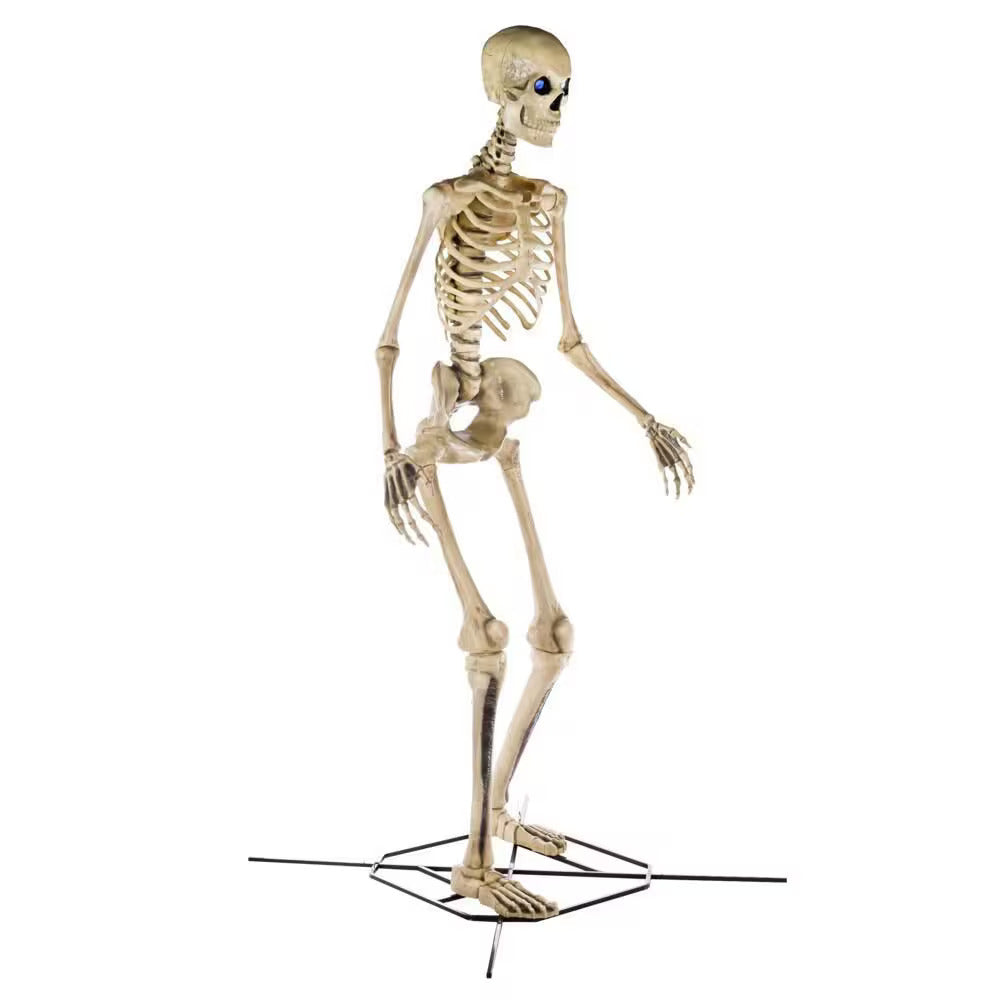 Mysticore™ 12-Ft Giant Animated Skeleton Halloween Decoration