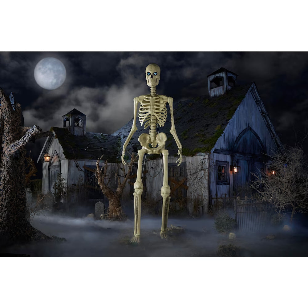 Mysticore™ 12-Ft Giant Animated Skeleton Halloween Decoration