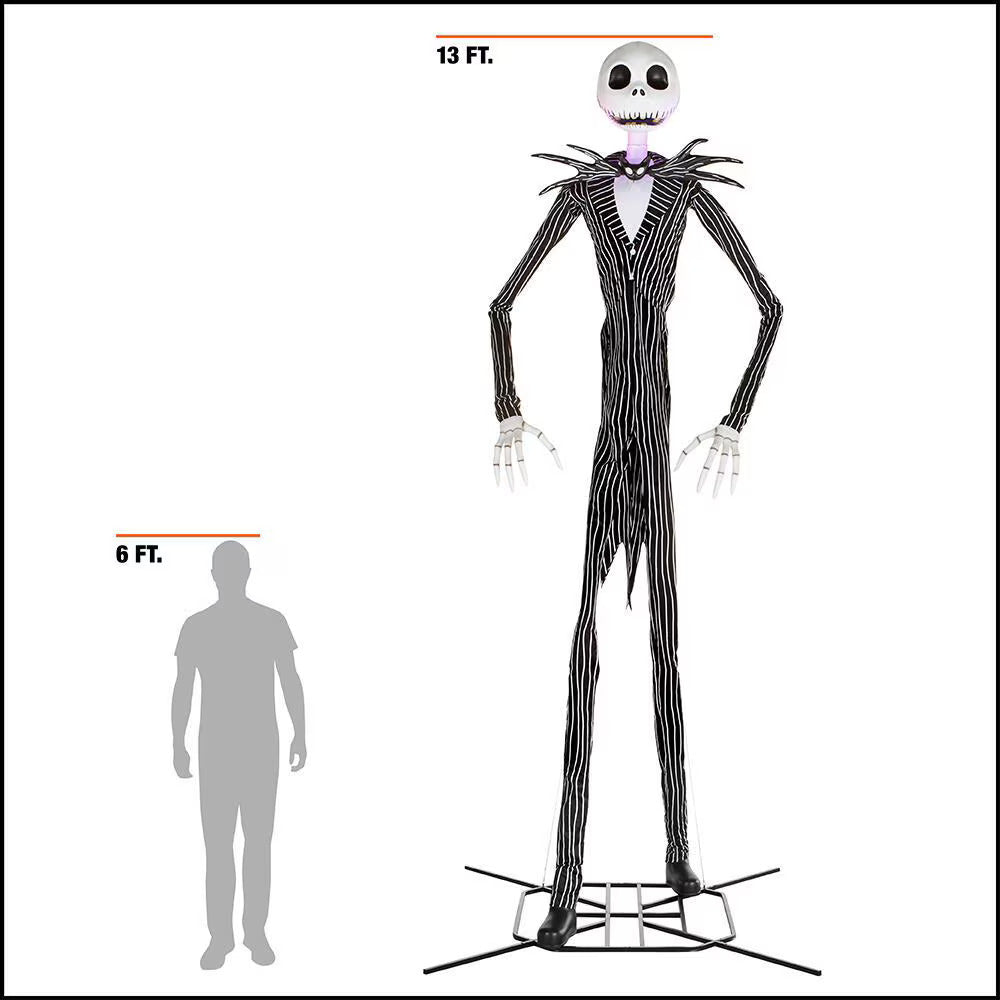 Mysticore™ 13 ft. Animated Jack Skellington